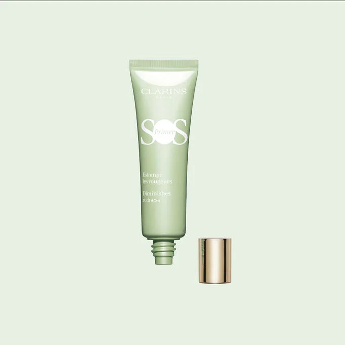 CLARINS SOS Color Correcting + Hydrating Face Primer - Green 04