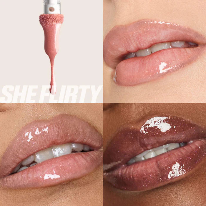 HUDA BEAUTY Faux Filler Shine Lip Gloss