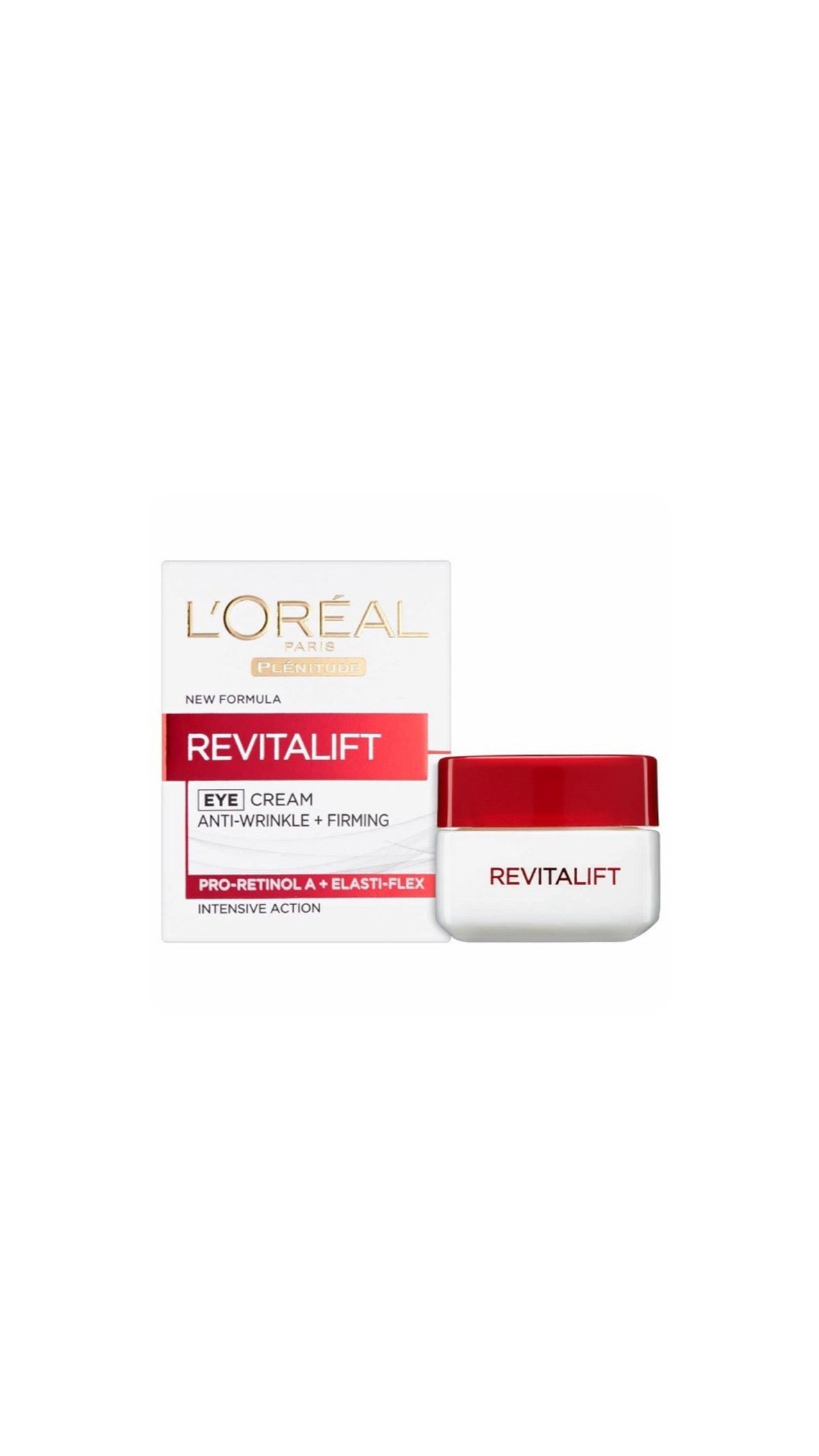 LOREAL Revitalift Hydrating Eye Cream Anti Wrinkle + Enhanced Elasticity 15ML