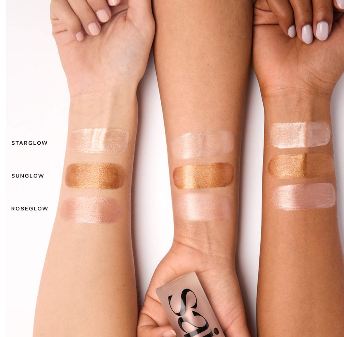 SAIE Mini Glowy Super Gel trio gift set