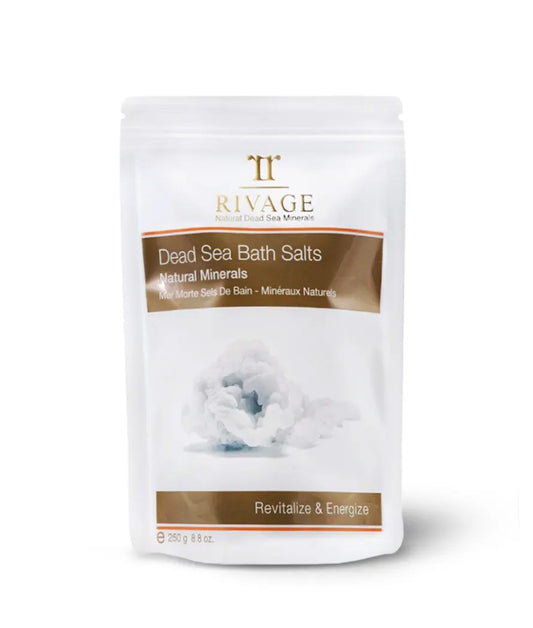 RIVAGE Natural Dead Sea Salt - Pouch 250g