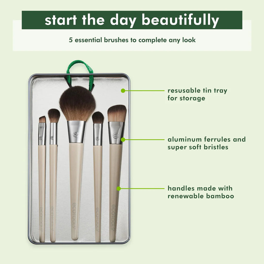 ECT BRUSH START THE DAY BEAUTIFULLY KIT(5)