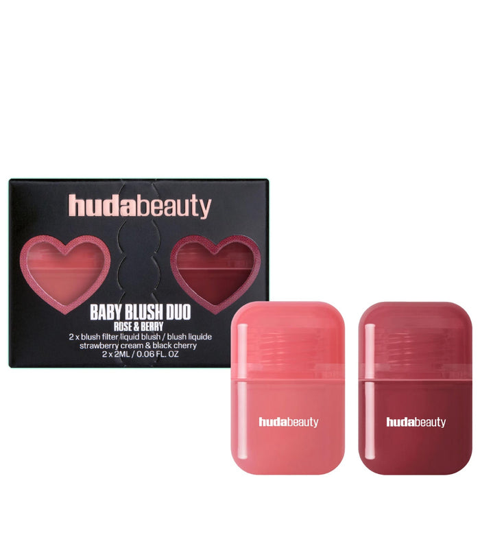 HUDA BEAUTY Mini Baby Blush Duo Set