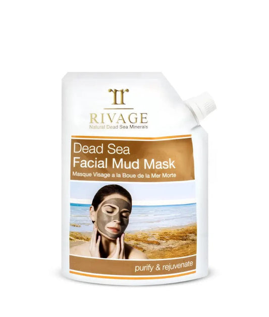 RIVAGE Dead Sea Facial Mud Mask - 200G POUCH