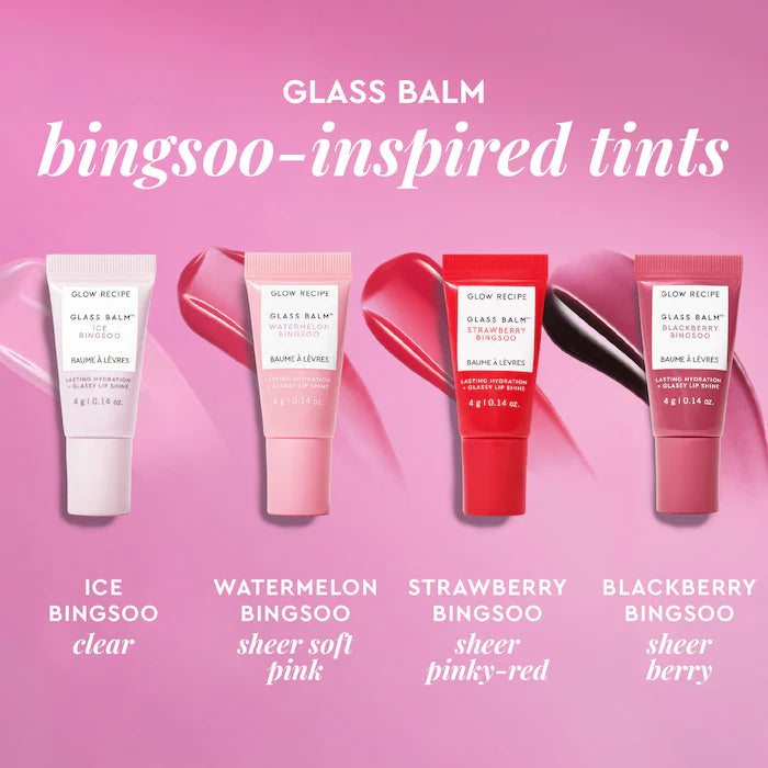 Glow Recipe 
Mini Glass Balm Lip Collection Gift Set