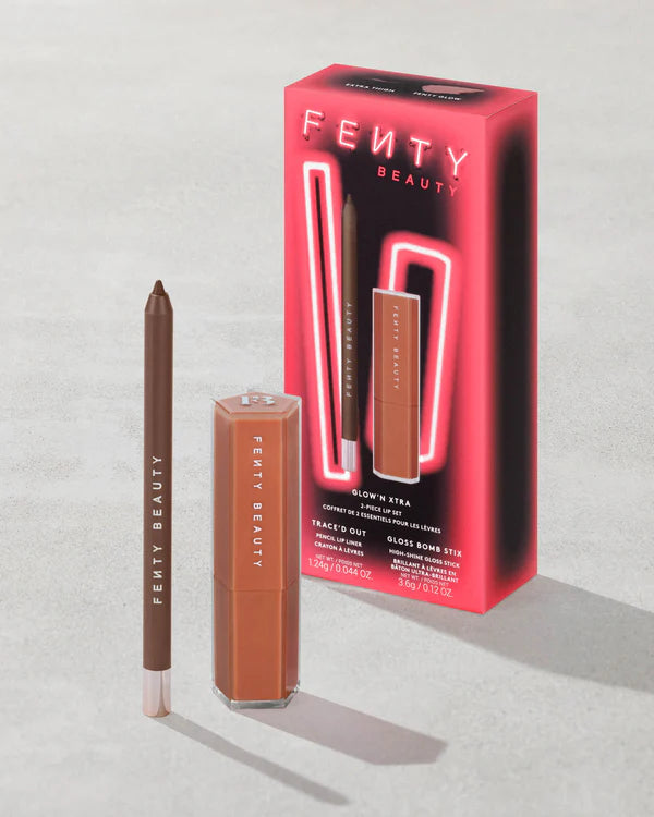 FENTY BEAUTY Glow'n Extra 2-Piece Lip Set