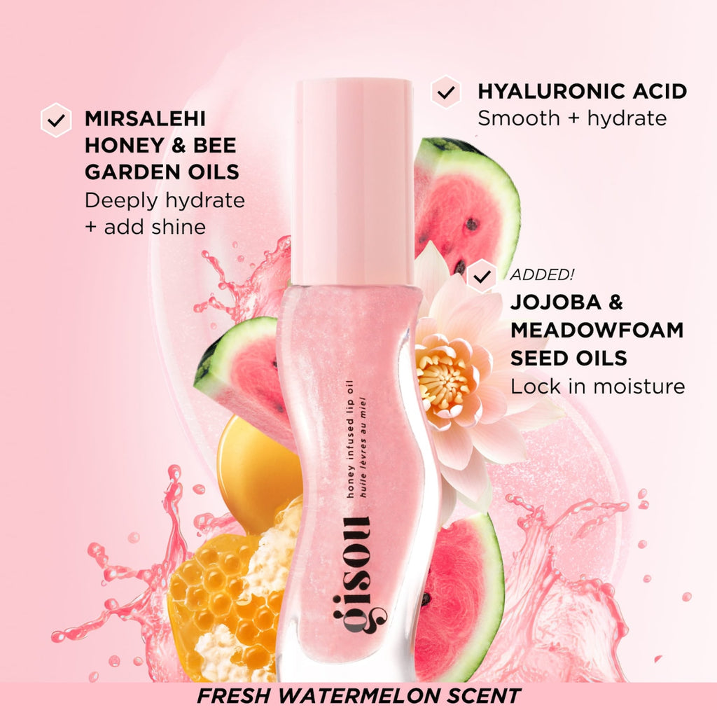 GISOU Honey Infused Hydrating Lip Oil