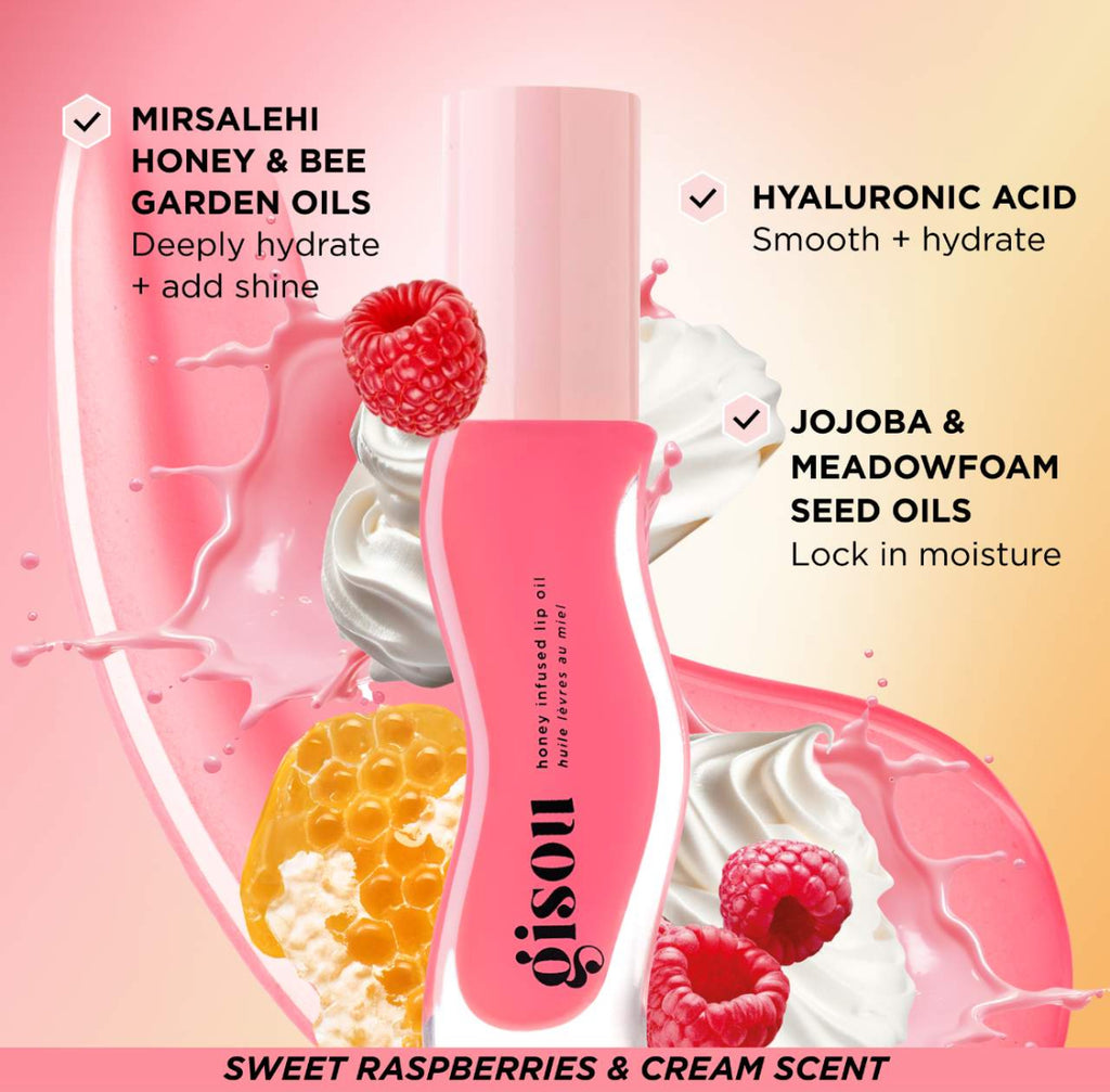 GISOU Honey Infused Hydrating Lip Oil
