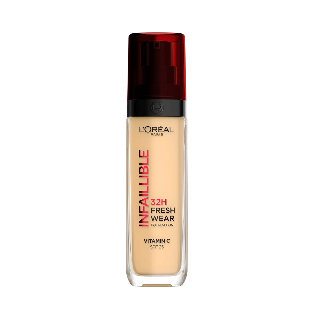LOREAL Infaillible 32H Freshwear Longwear Liquid Foundation, Vitamin C, SPF25