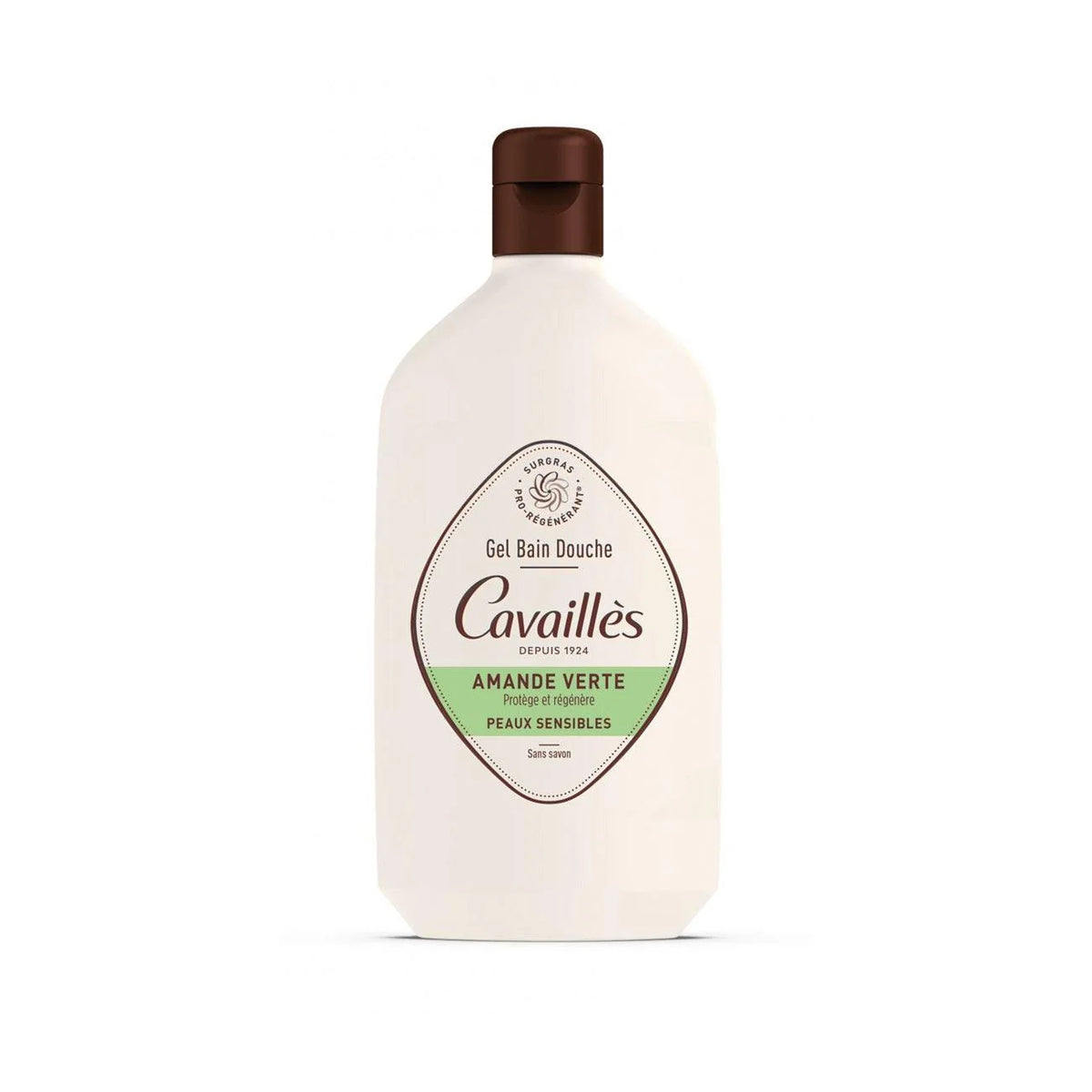 RC Green Almond Bath and Shower Gel - Surgras Actif