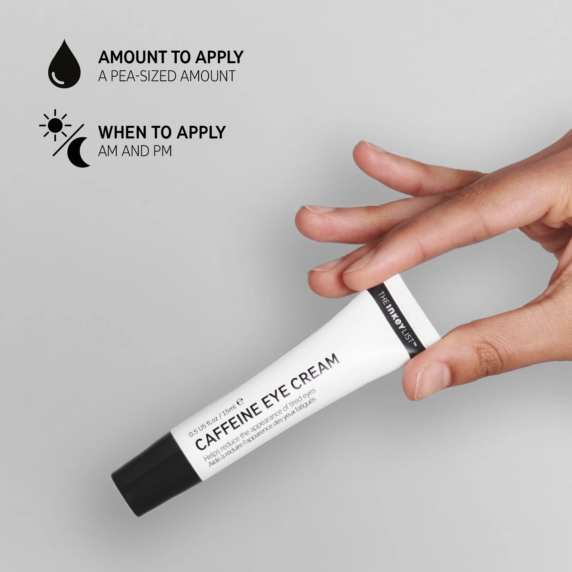 The Inkey List Caffeine Eye Cream 15ml