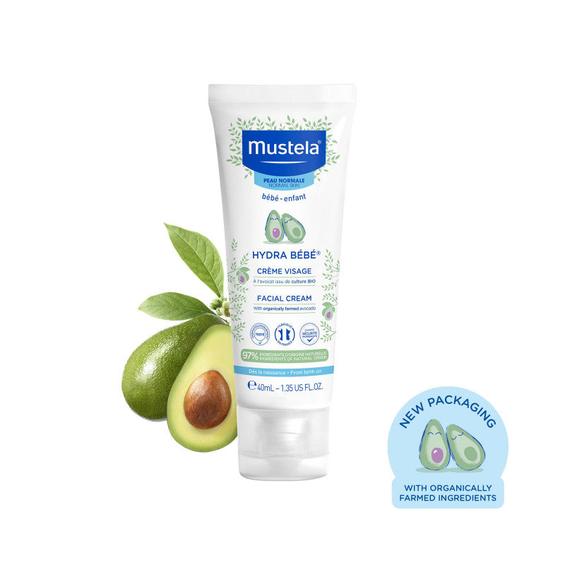 MUSTELA Hydra Bebe Facial Cream with avocado 40ML
