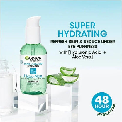 Hyalu-Aloe Super Hydrating 3 in 1 Serum Gel with Hyaluronic Acid + Aloe Vera