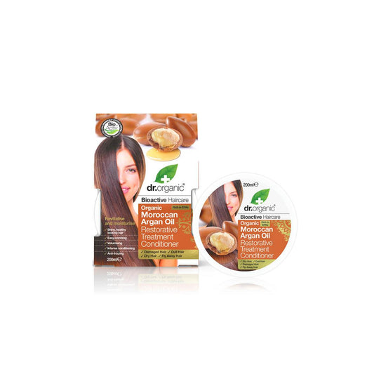 Dr. Organic moroccan argan oil Hair treatment conditioner