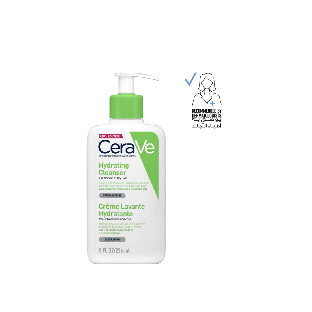 CERAVE Hydrating Cleanser for Normal to Dry skin