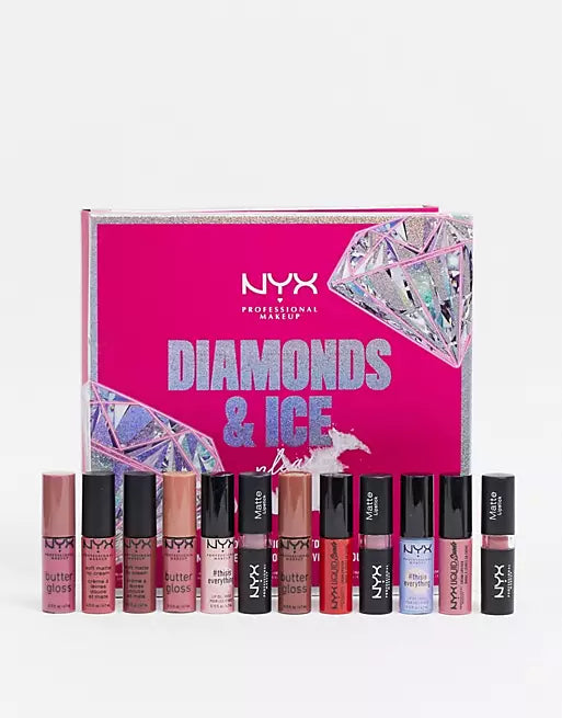 NYX PROFESSIONAL MAKEUP Diamonds & Ice please 12 DAY LIPSTICKS