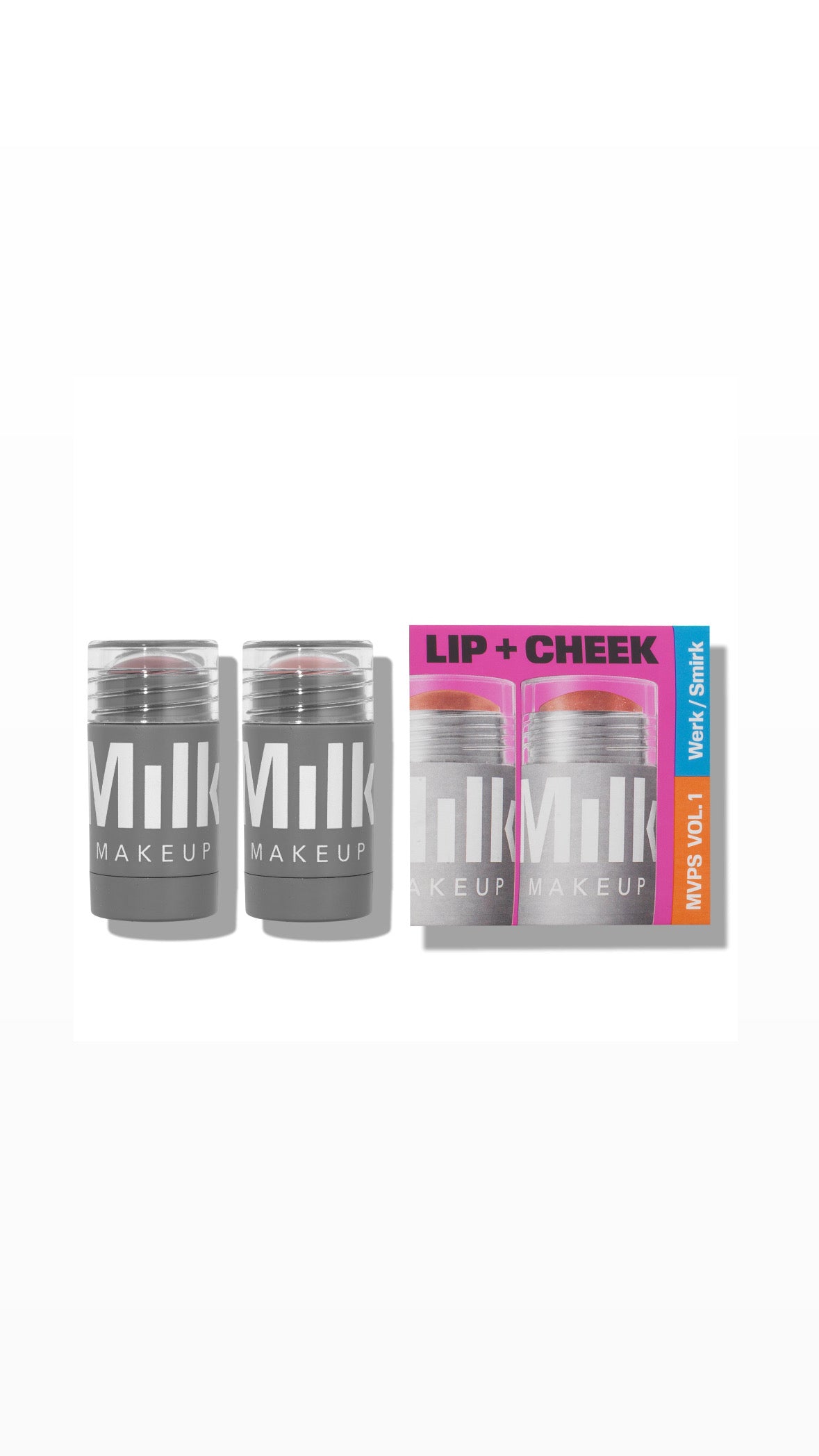 MILK MAKEUP Lip+ Cheek MVPs Cream Blush Stick Set