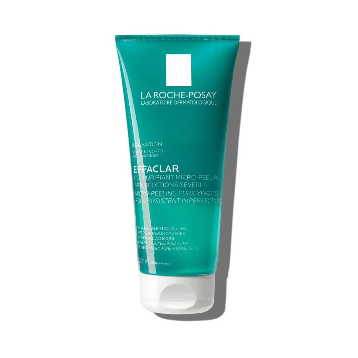 LRP EFFACLAR Micro Peeling Purifying Gel for Acne Treatment 200ML