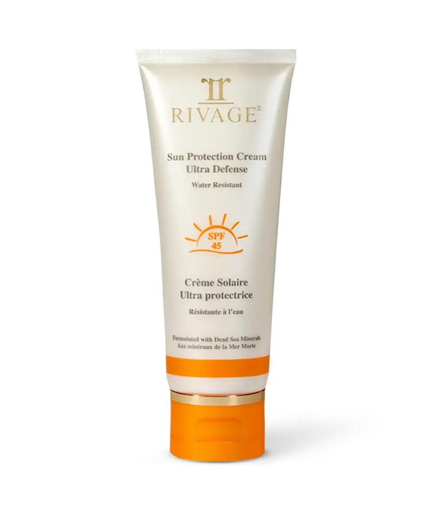 RIVAGE Sun Protection Cream - Ultra Defense - SPF 45 - Water Resistant - Tube 75ml