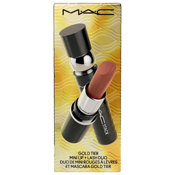 MAC Cosmetics Gold Tier Mini Lip + Lash Duo