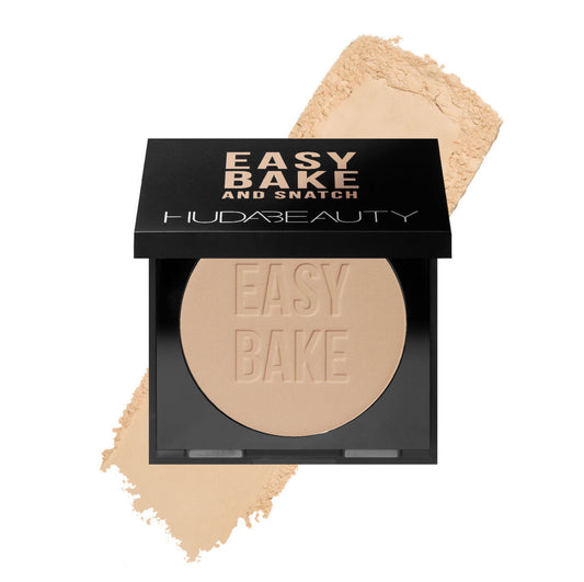 HUDA BEAUTY Easy Bake and Snatch Pressed Talc-Free Brightening and Setting Powder