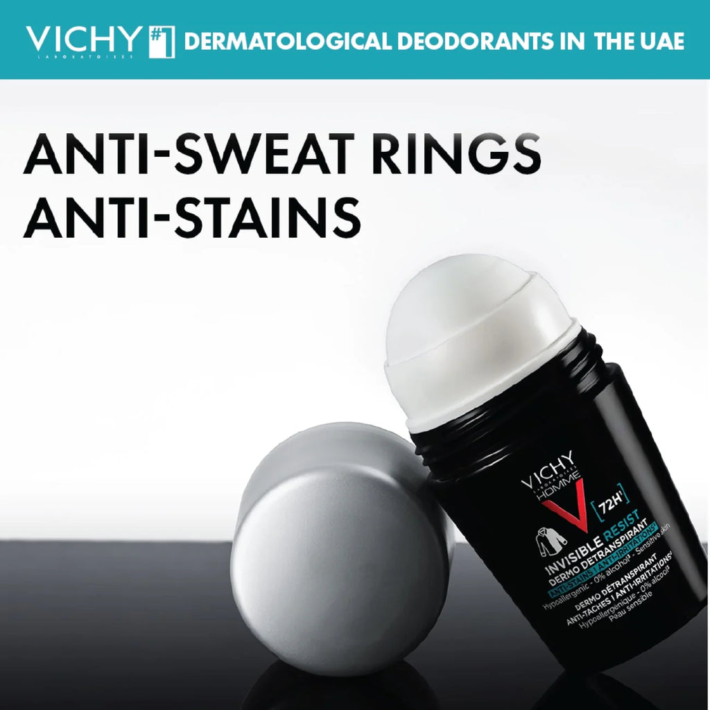 Vichy Invisible Resist Deodorant for Men 72 Hours