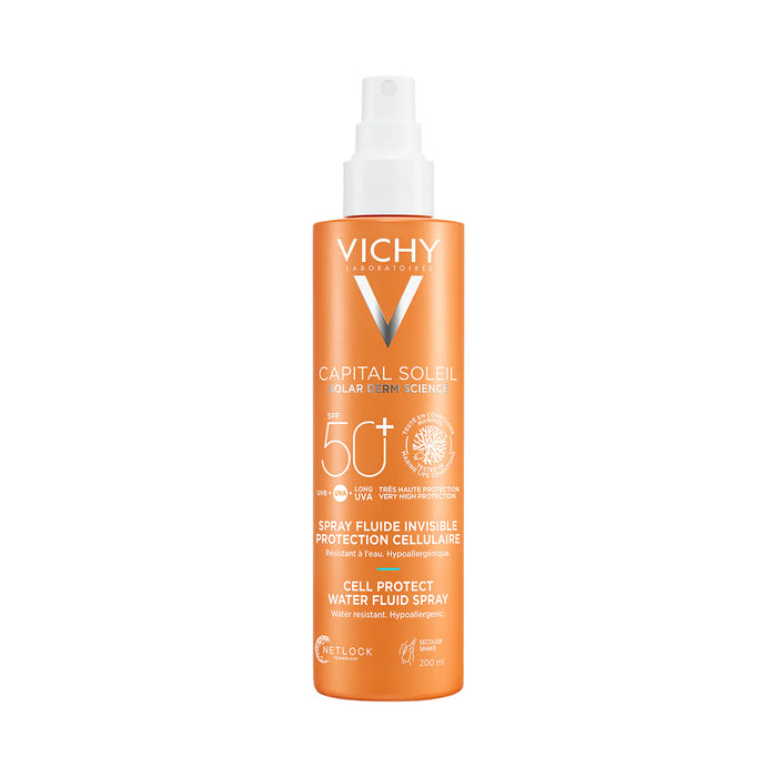 VICHY Capital Soleil Cell Protect Invisible Water Fluid Spray SPF50+ 200ML