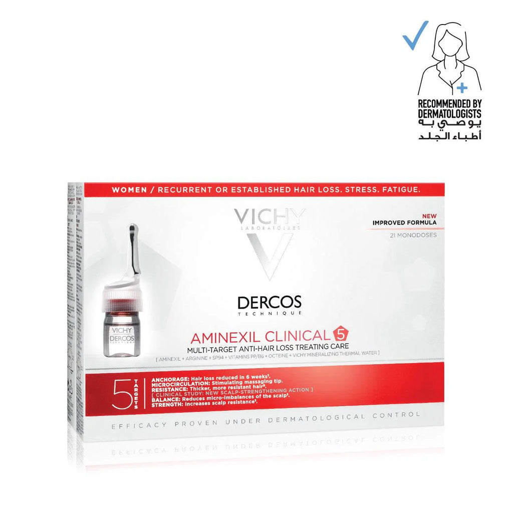 VICHY Dercos Aminexil Clinical 5 Women - 21 Monodoses