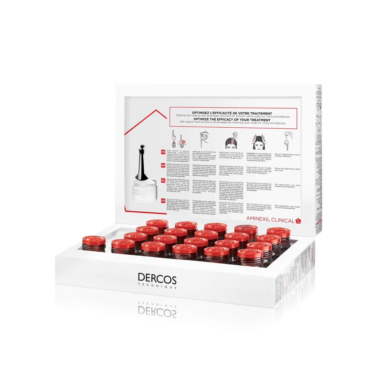 VICHY Dercos Aminexil Clinical 5 Women - 21 Monodoses