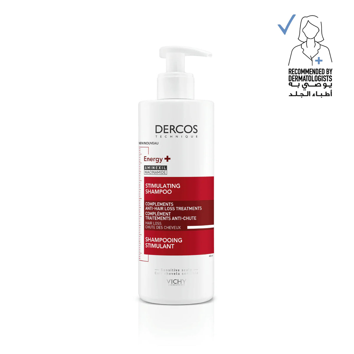 VICHY Dercos Energising Shampoo - A Complement To Hair-Loss Treatments
