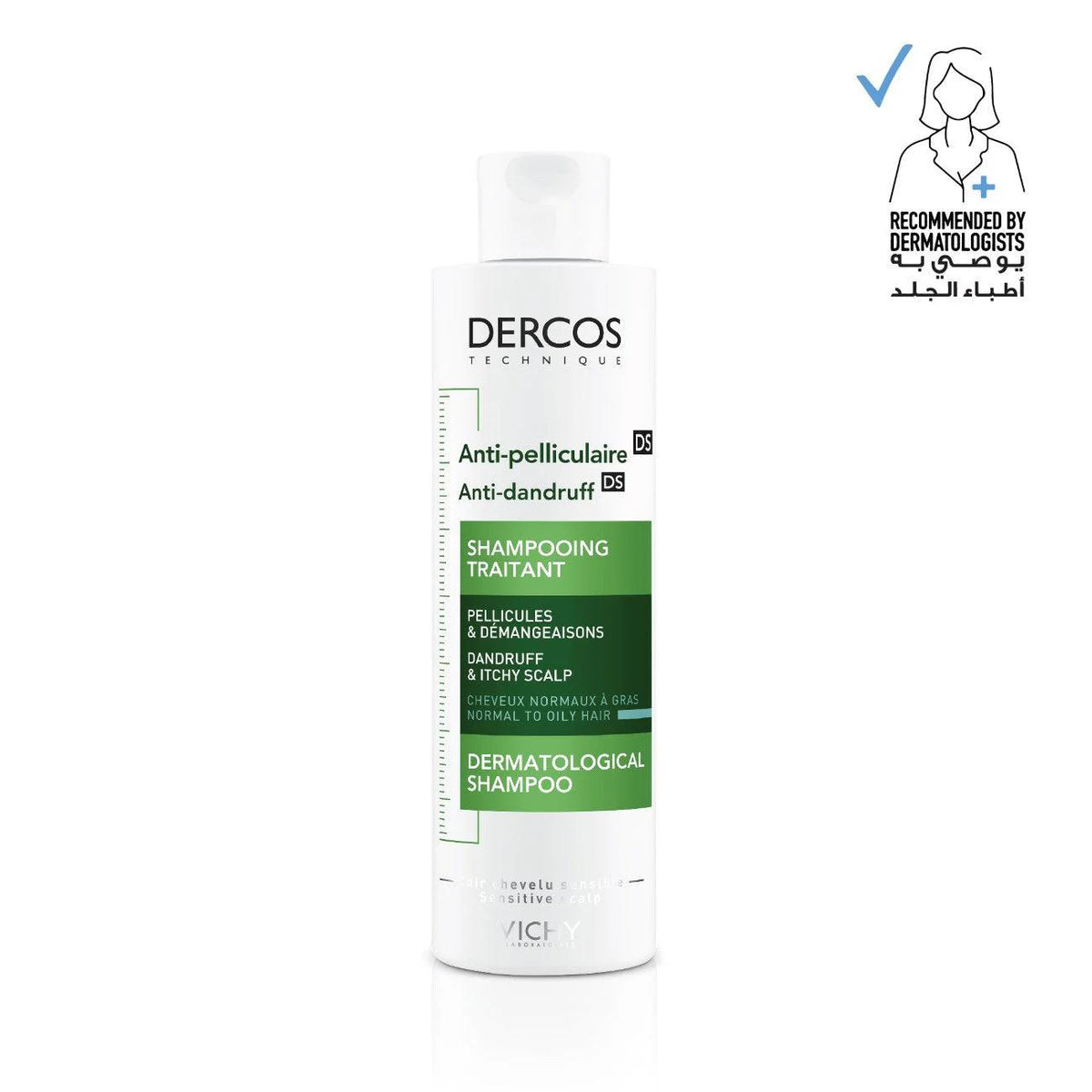 VICHY Dercos Anti-Dandruff DS For Normal To Oily Hair 200ml