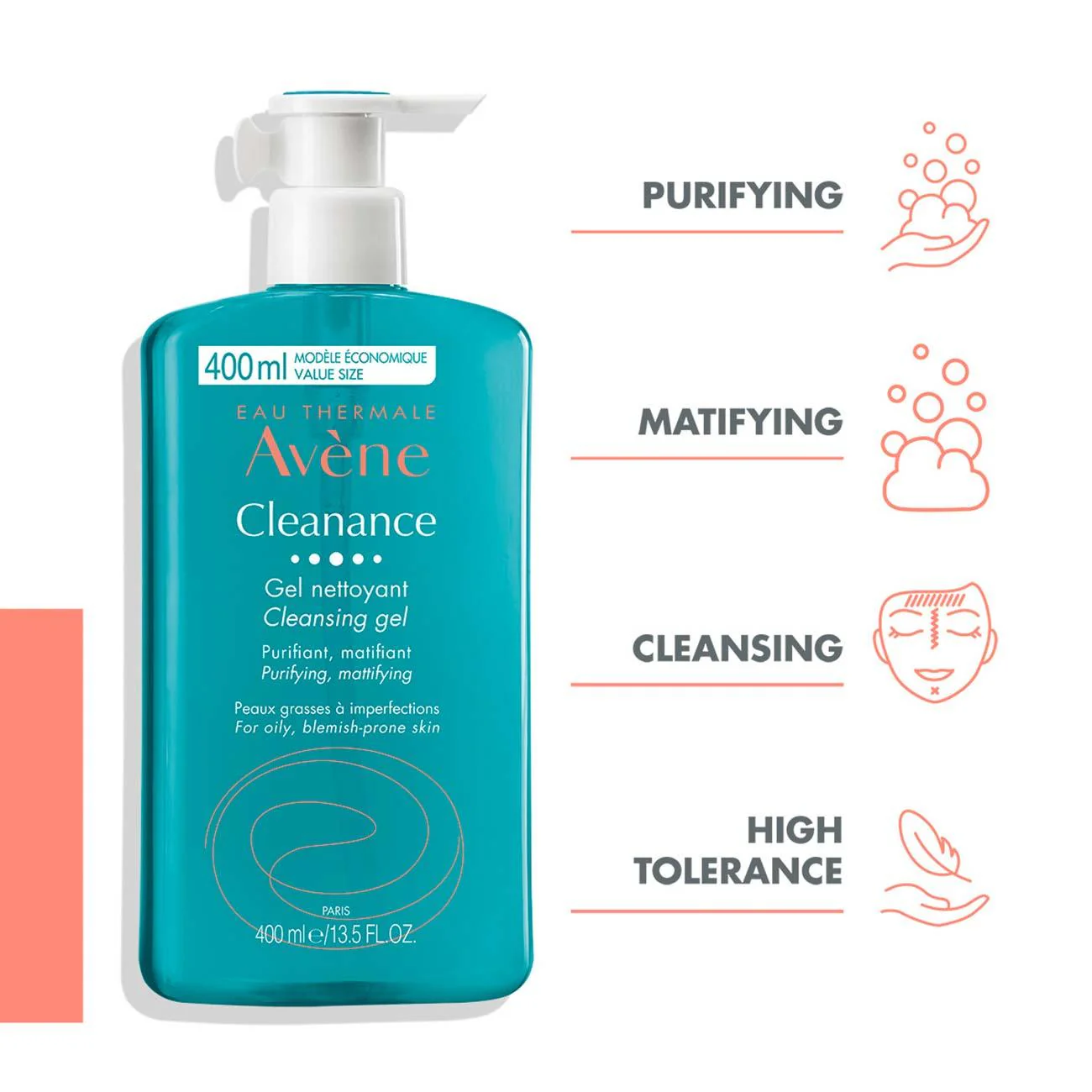 AVENE Cleanance Soap Free Cleansing Gel - Oily Blemish-Prone Skin
