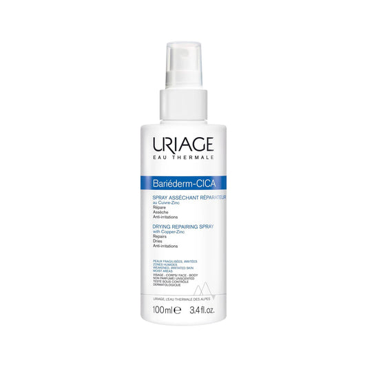 URIAGE Bariéderm Drying Repairing Cica Spray with CuZn