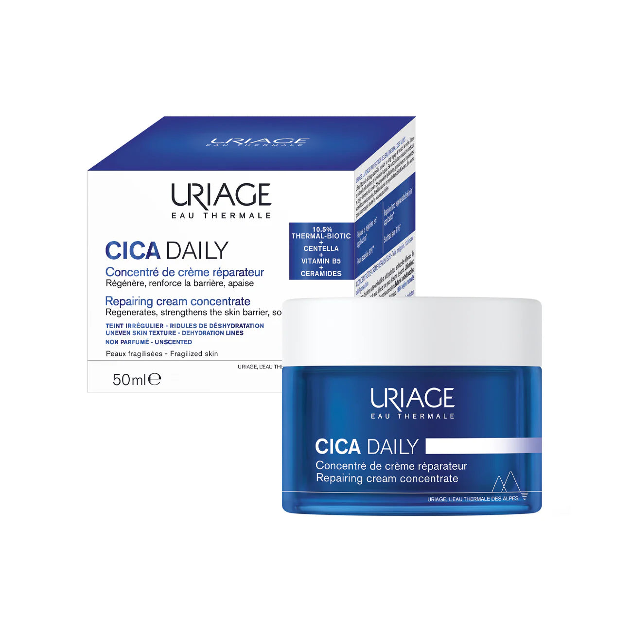 URIAGE Cica Daily Repairing Cream Concentrate - 50ML