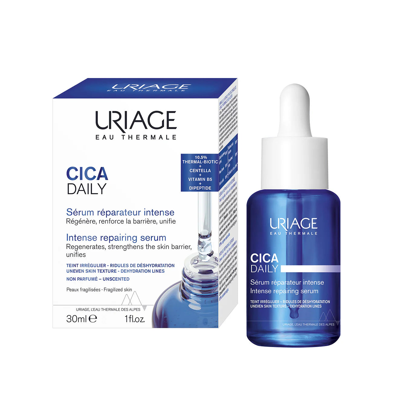 URIAGE Cica Daily Intense Repairing Serum - 30ML