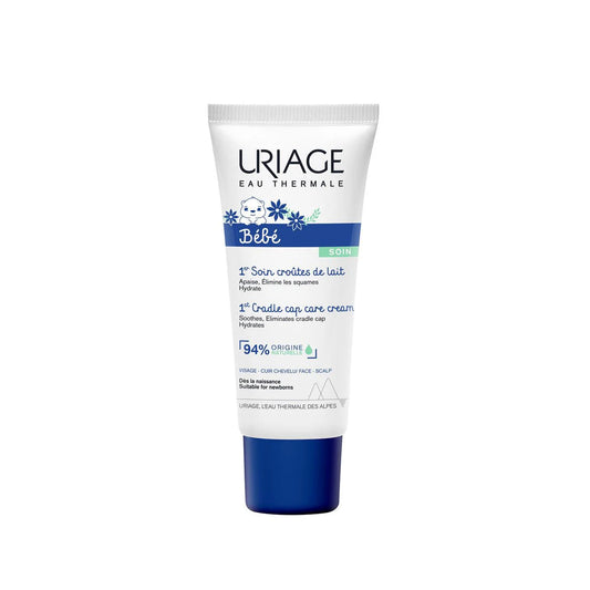 URIAGE BEBE 1st Cradle Cap Care Cream - Face, Scalp - 40ML