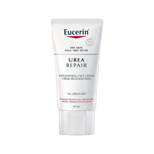 EUCERIN Urea Repair 5% Urea Replenishing Face Cream - Dry Skin