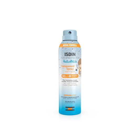 ISDIN Fotoprotector Pediatrics Transparent Spray Wet Skin SPF50+