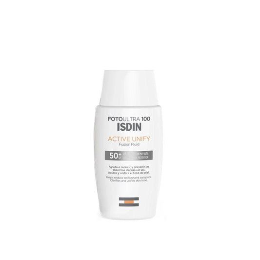 ISDIN FotoUltra 100 Active Unify Fusion Fluid Without Color SPF50+