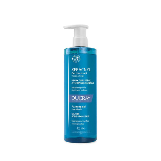 DUCRAY Keracnyl Foaming Gel - Face and Body - Acne-Prone Skin