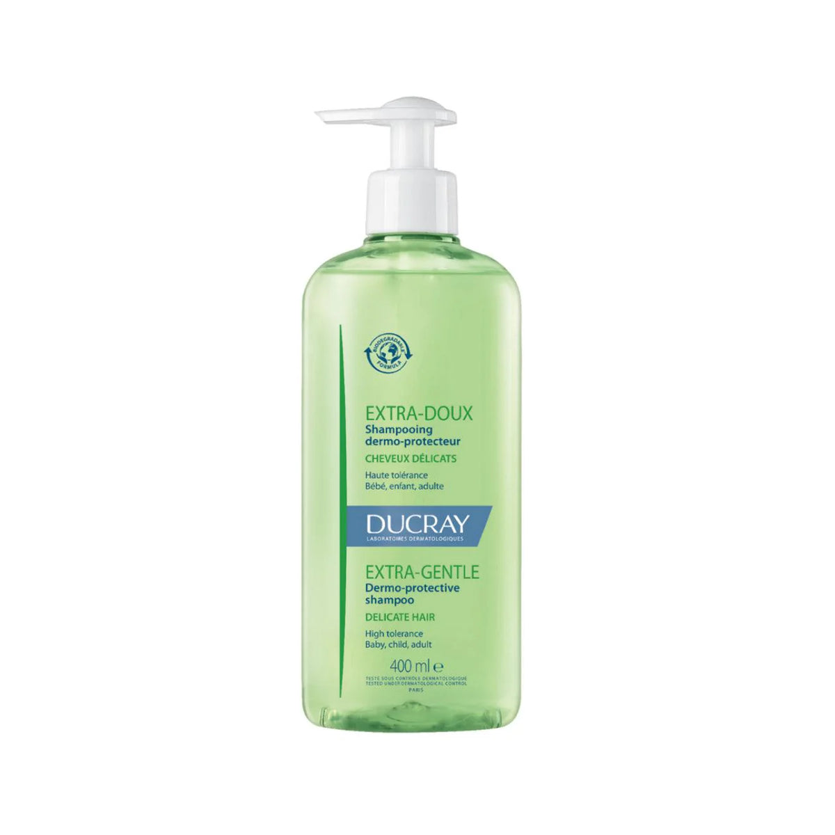 DUCRAY Extra-Gentle Dermo-Protective Shampoo - Delicate Hair of the Whole Family