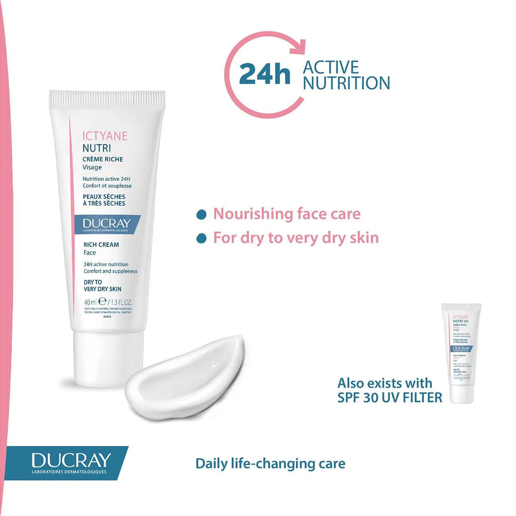 DUCRAY Ictyane Nutri Rich Cream - Face