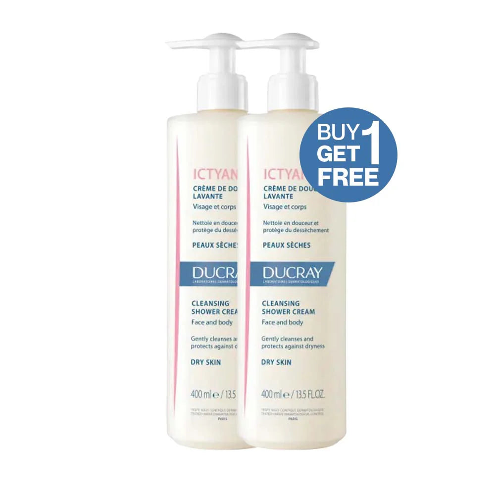 DUCRAY Ictyane Hydrating Body Lotion - Pack of 2