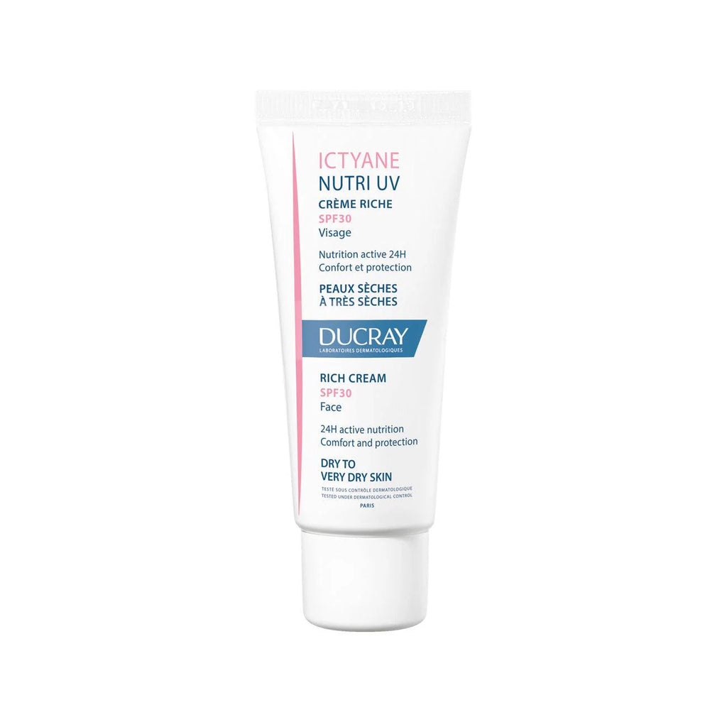 DUCRAY Ictyane Nutri UV Rich Face Cream SPF30