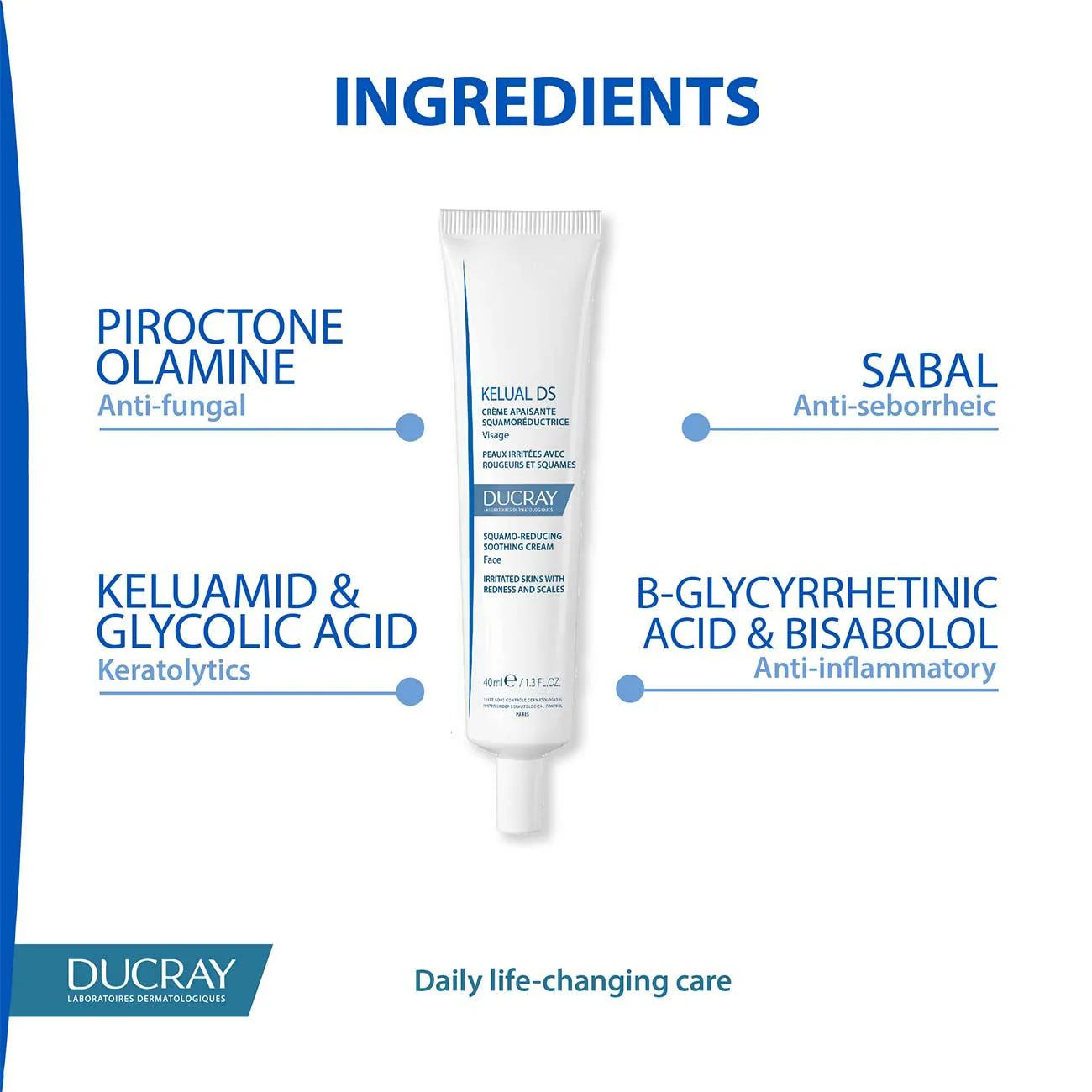 DUCRAY Kelual DS Squamo-Reducing Soothing Cream