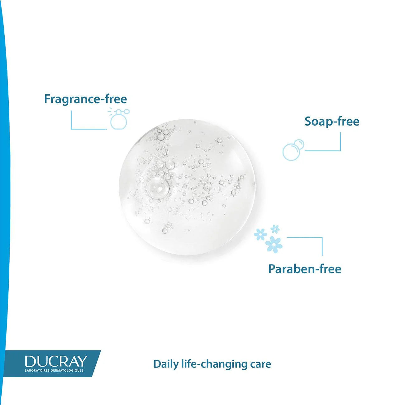 DUCRAY Dexyane Ultra-Rich Cleansing Gel, Face and Body - Very Dry and Atopy-Prone Skin