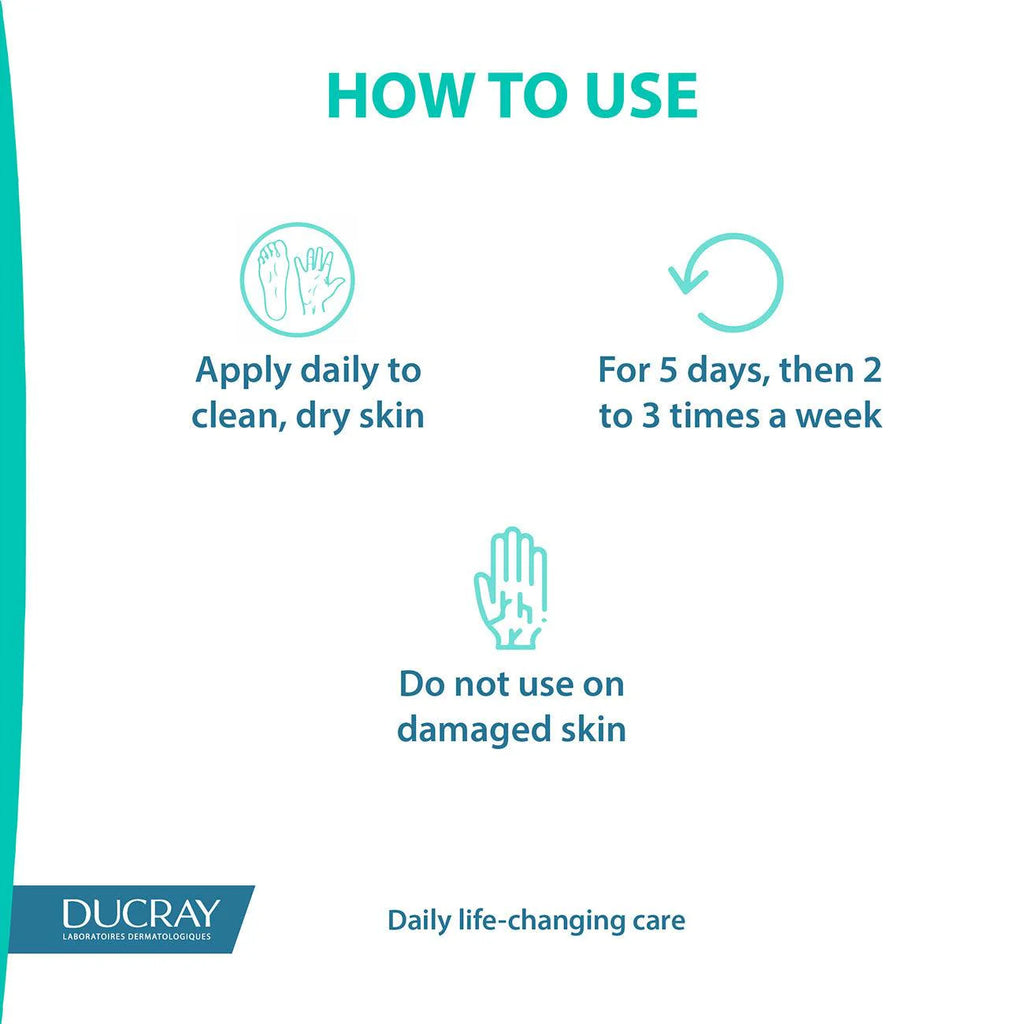 DUCRAY Hidrosis Control Antiperspirant Cream - Hands & Feet