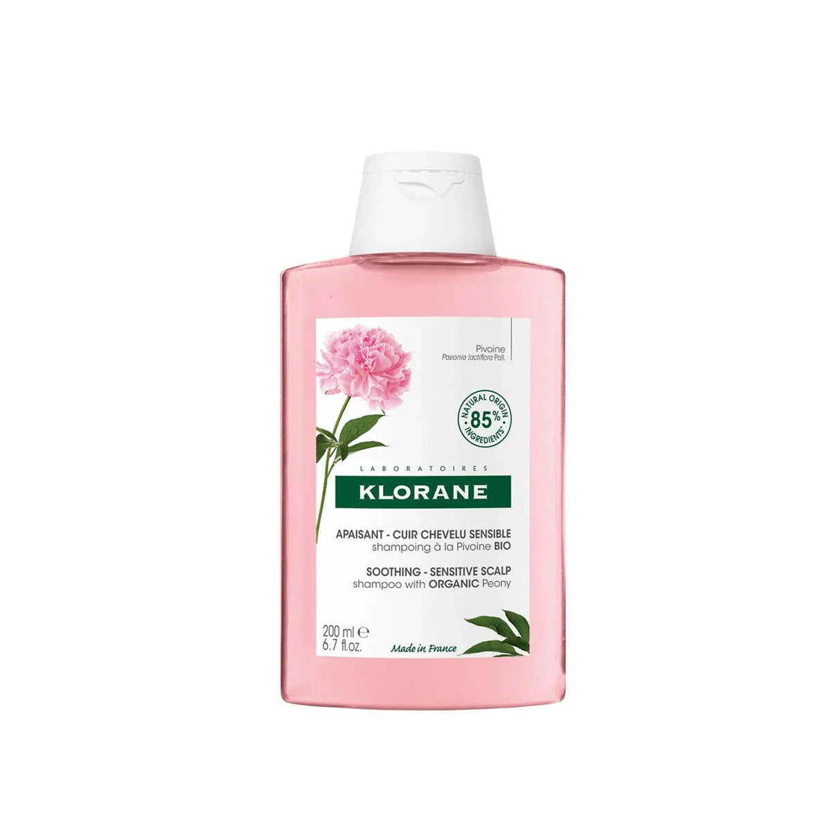 KLORANE Peony Shampoo Soothing Anti-irritation