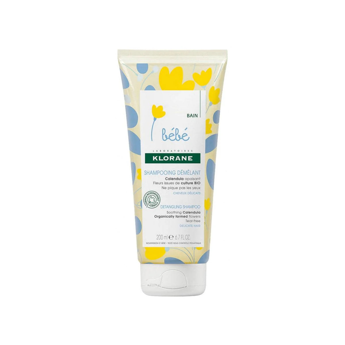 KLORANE Baby Gentle Detangling Shampoo - Fine, Delicate Hair