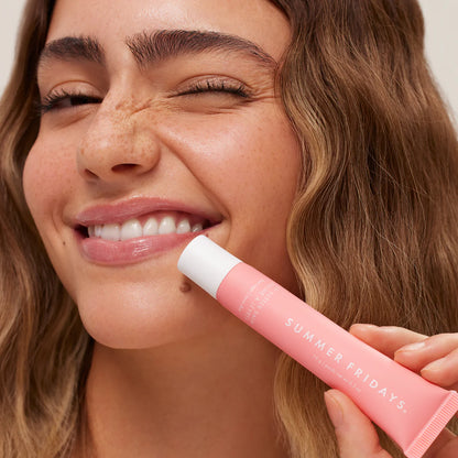 SUMMER FRIDAYS Lip Butter Balm for hydration & shine - Pink Sugar